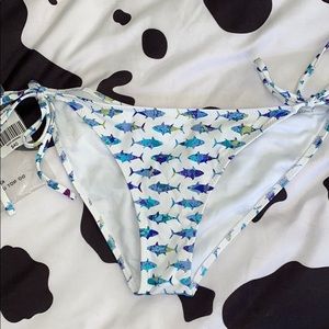 Scales bikini bottom